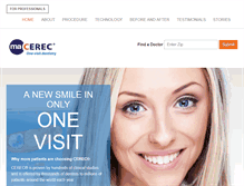 Tablet Screenshot of macerec.com